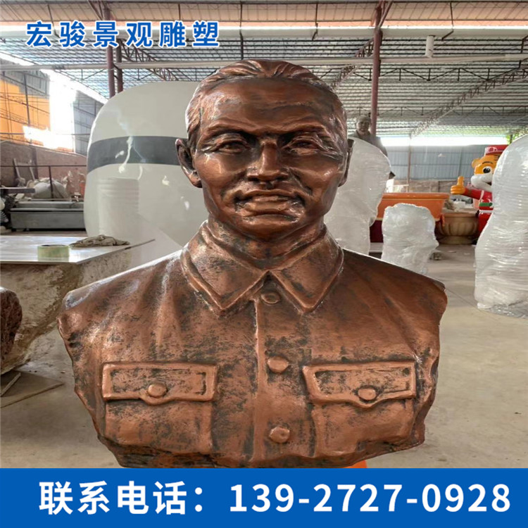 玻璃鋼頭像雕像