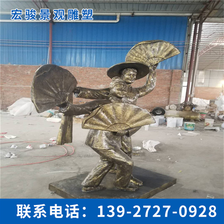 仿銅雕塑
