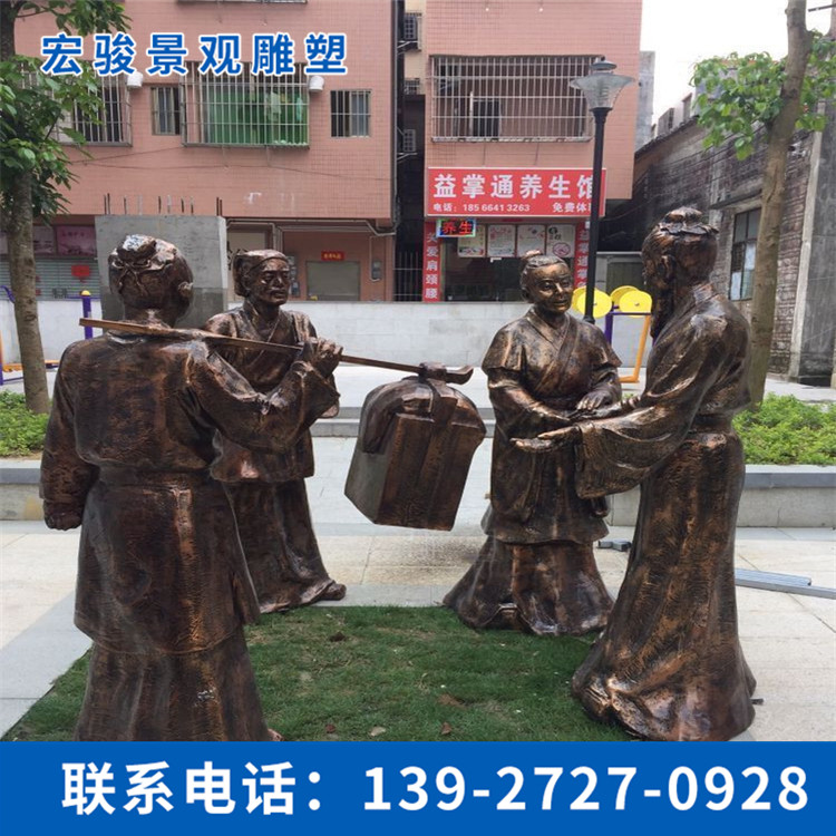 玻璃鋼人物雕塑