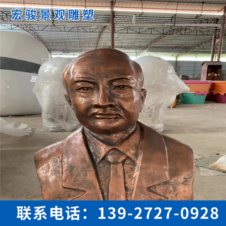 玻璃鋼頭像雕像