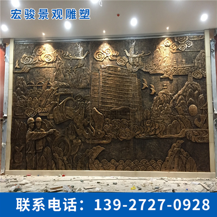 玻璃鋼浮雕雕塑