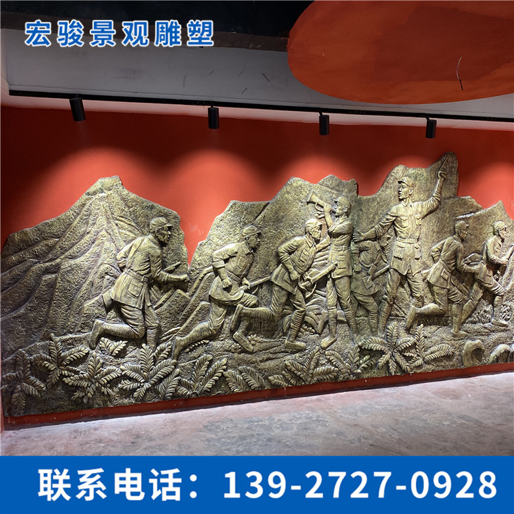玻璃鋼浮雕雕塑