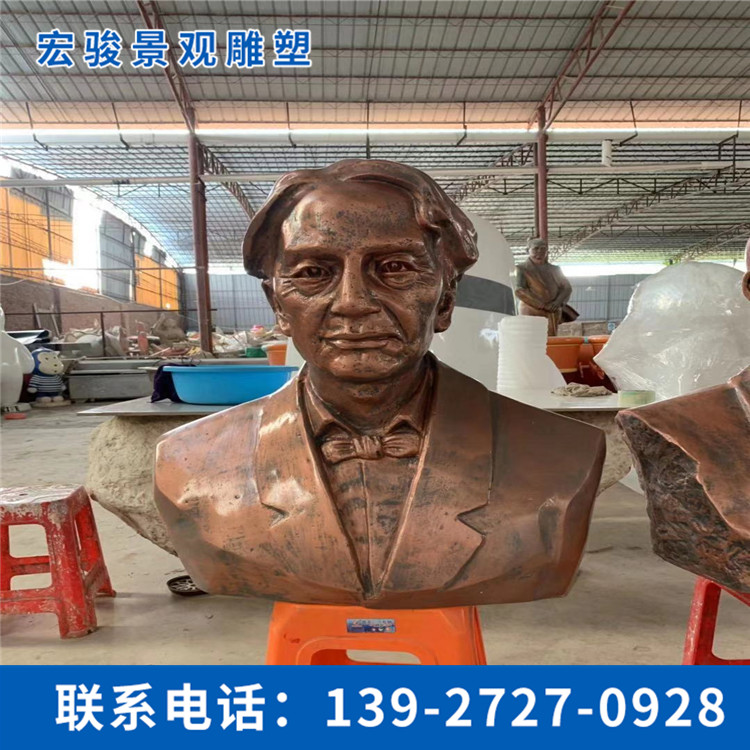 玻璃鋼頭像雕像