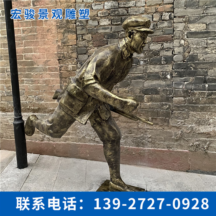 仿銅雕塑